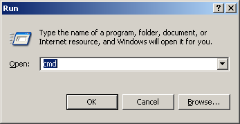 Run dialog